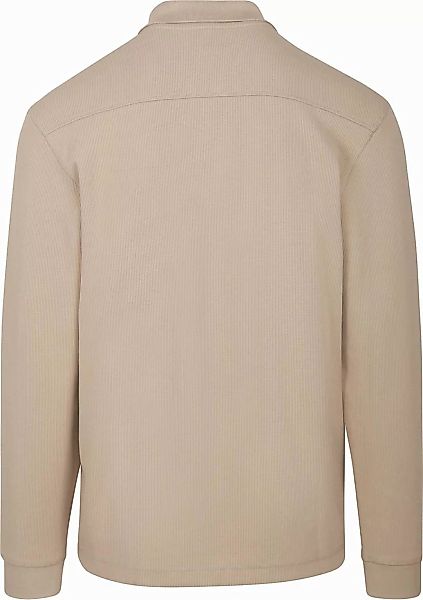 BOSS Petempestolong Long Sleeve Polo Beige - Größe 3XL günstig online kaufen