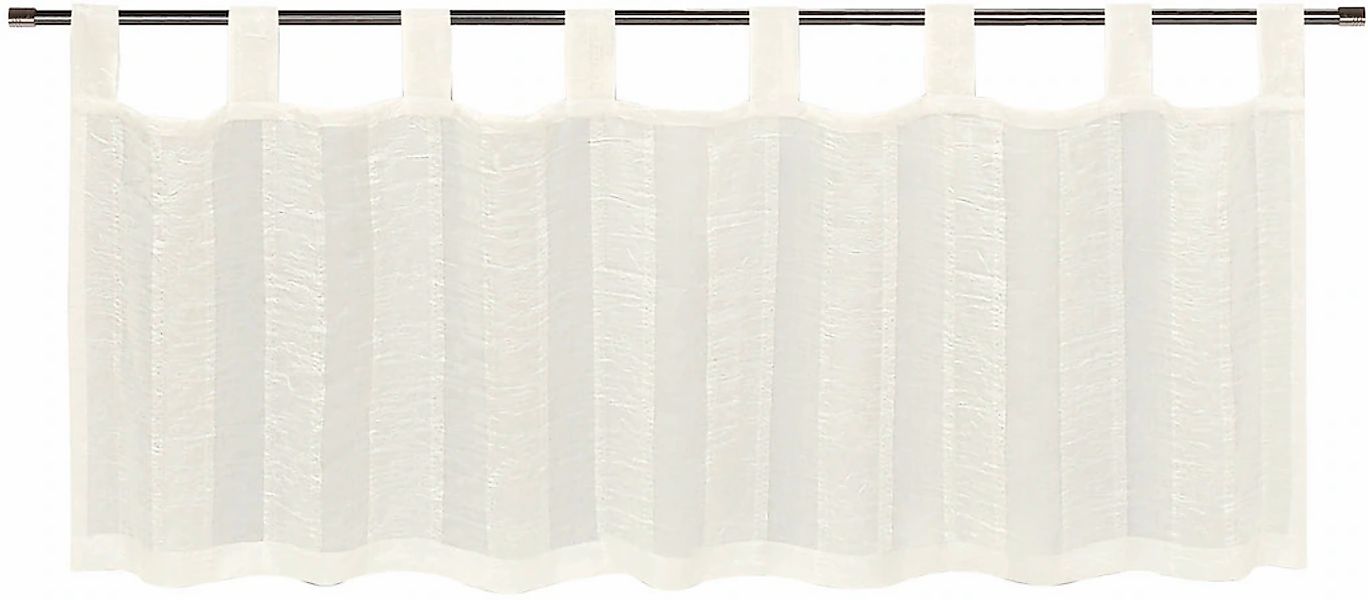 Gerster Scheibengardine "Willi" Schlaufen 1 Stk. tlg. HxB: 50x150, mit gecr günstig online kaufen