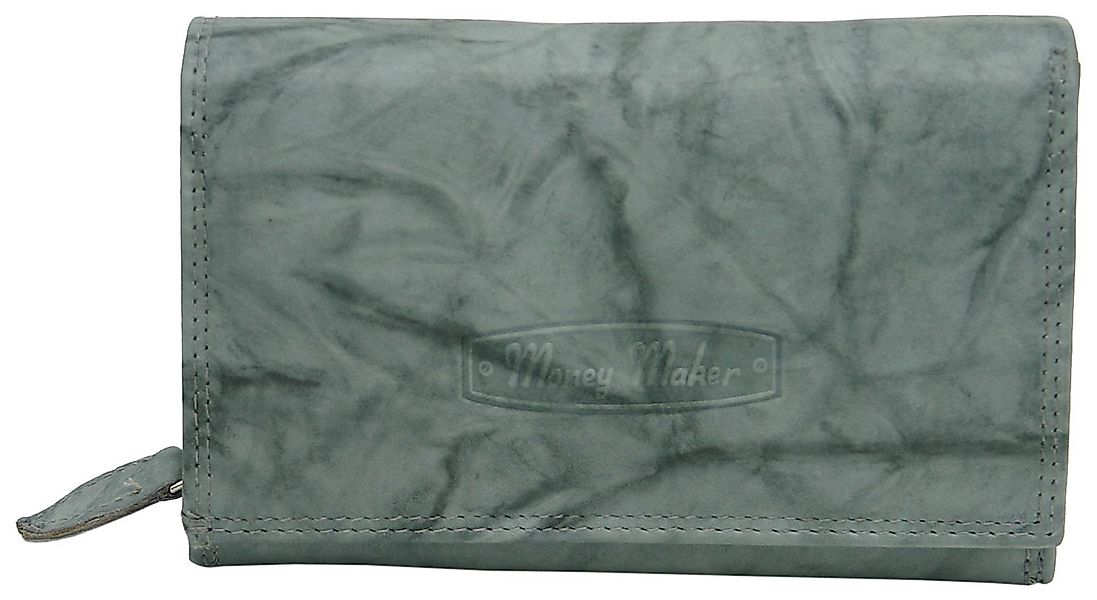 Money Maker Geldbörse Großes Damen Leder Portemonnaie mit RFID Schutz Geldb günstig online kaufen