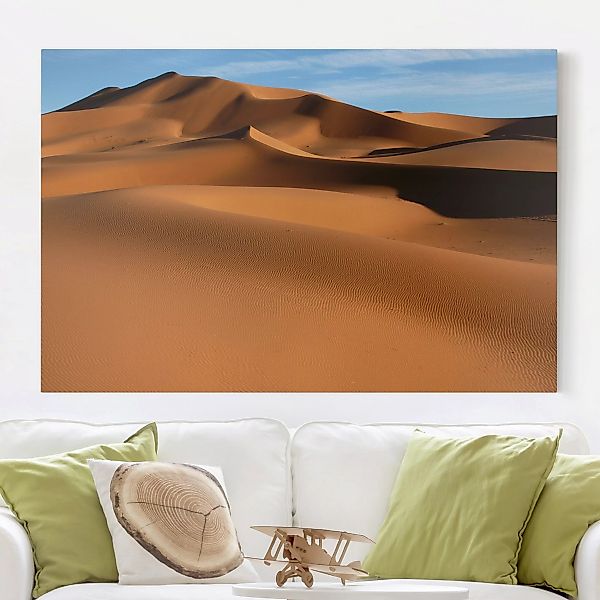 Leinwandbild Wüste - Querformat Desert Dunes günstig online kaufen