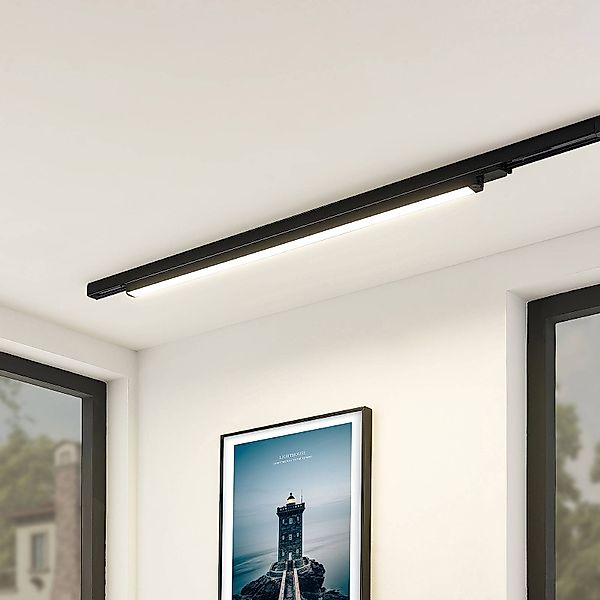 Arcchio LED-Schienenleuchte Harlow, schwarz, 109 cm, 4.000 K günstig online kaufen