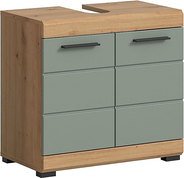 INOSIGN Waschbeckenunterschrank SIENA, Breite 60cm, 2 Tür, 2 Fächer, mit Si günstig online kaufen