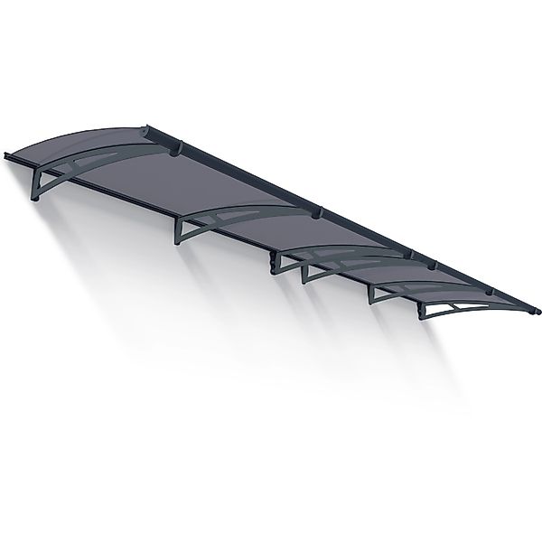 Canopia Vordach Aquila 17,5 cm x 412 cm x 91,5 cm Grau günstig online kaufen