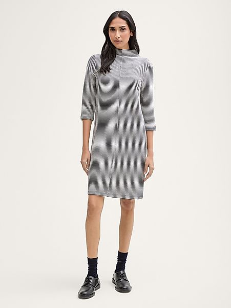 TOM TAILOR Sommerkleid Kleid mit Streifenmuster günstig online kaufen