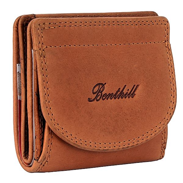 Benthill Geldbörse Klein Echt Leder Wiener günstig online kaufen