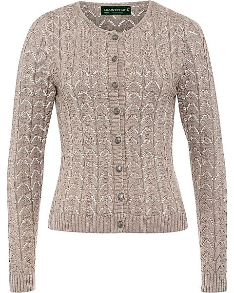 Country Line Trachtenjacke Ajour-Strickjacke günstig online kaufen