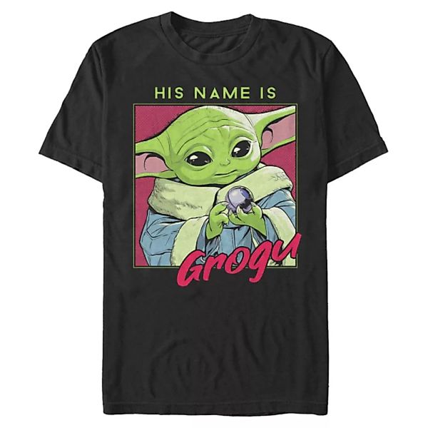 Star Wars - The Mandalorian - Grogu His Name is - Männer T-Shirt günstig online kaufen