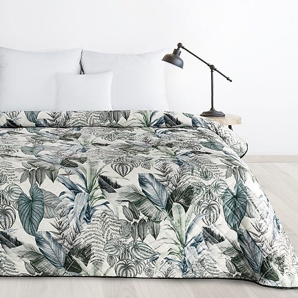 Design91 Tagesdecke Samtdecke Gemusterte Valvet Decke günstig online kaufen
