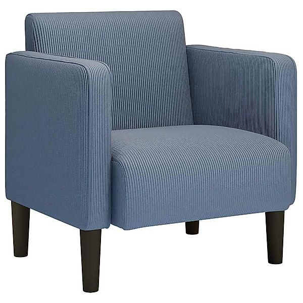 vidaXL Sessel Sessel mit Armlehnen Blau günstig online kaufen