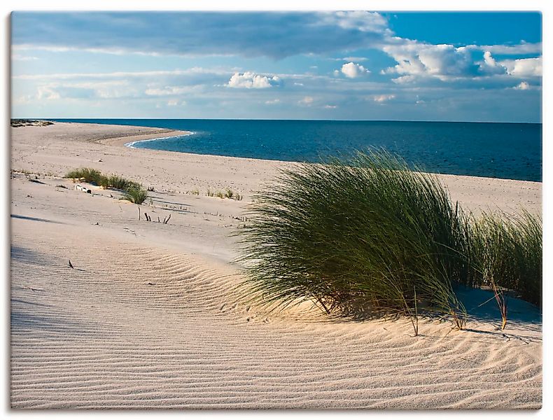 Artland Wandbild "Gras am Strand", Strand, (1 St.), als Alubild, Outdoorbil günstig online kaufen