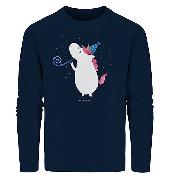 Mr. & Mrs. Panda Longpullover Einhorn Party Größe L - French Navy - Geschen günstig online kaufen