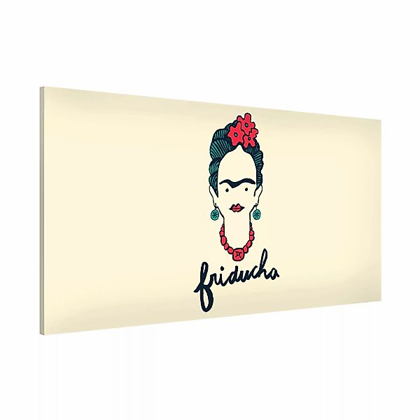 Magnettafel - Querformat 2:1 Frida Kahlo - Friducha günstig online kaufen