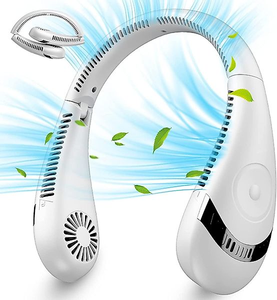 ibettertec Mini USB-Ventilator Hals Ventilator, 5000mAh günstig online kaufen