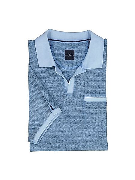 Engbers Poloshirt Polo-Shirt meliert günstig online kaufen