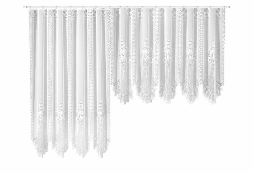 Weckbrodt Gardine "Adria" Kräuselband 1 Stk. tlg. Jacquard, strukturiert, h günstig online kaufen