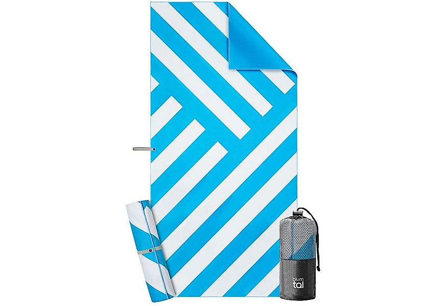 Blumtal Reisehandtuch Strandhandtuch 90x180 cm aus Mikrofaser - kompakt & s günstig online kaufen