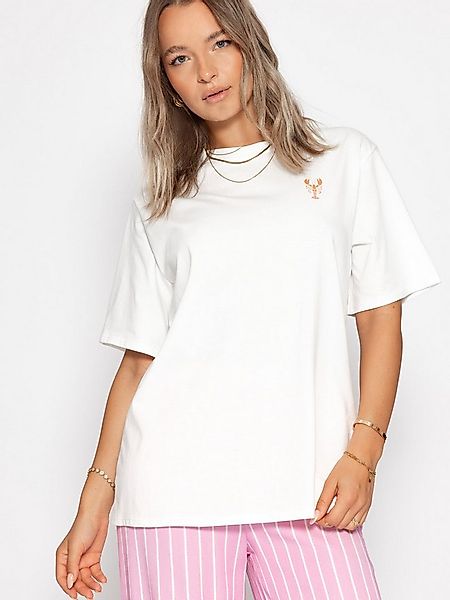 SASSYCLASSY T-Shirt Oversize T-Shirt mit Hummer Frontprint Damen Lässiges T günstig online kaufen