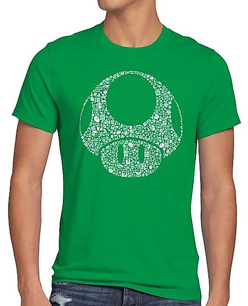 style3 T-Shirt Super Toad mario videospiel konsole super world game boy n64 günstig online kaufen