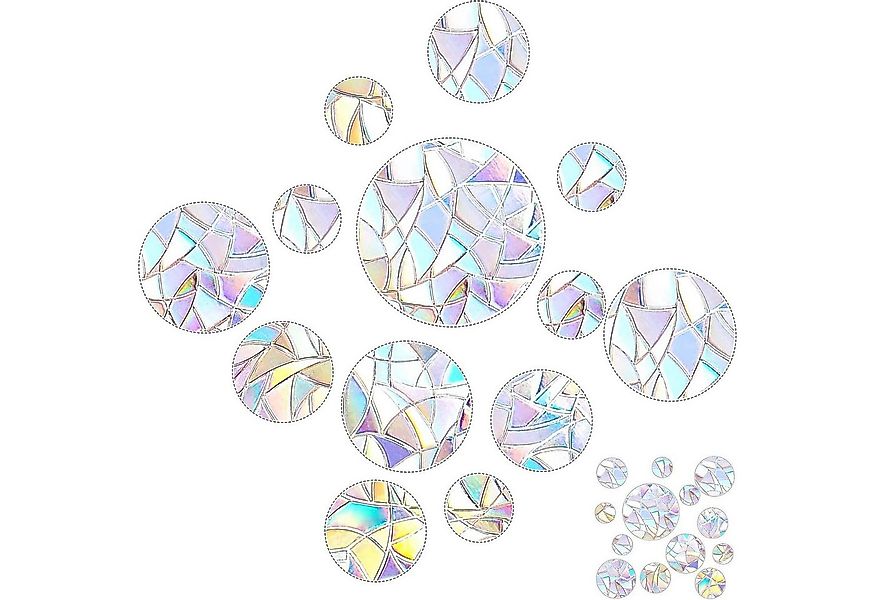 FELIXLEO Fensterdekoration Prism-Fenster-Abziehbilder suncatcher sticker Vo günstig online kaufen