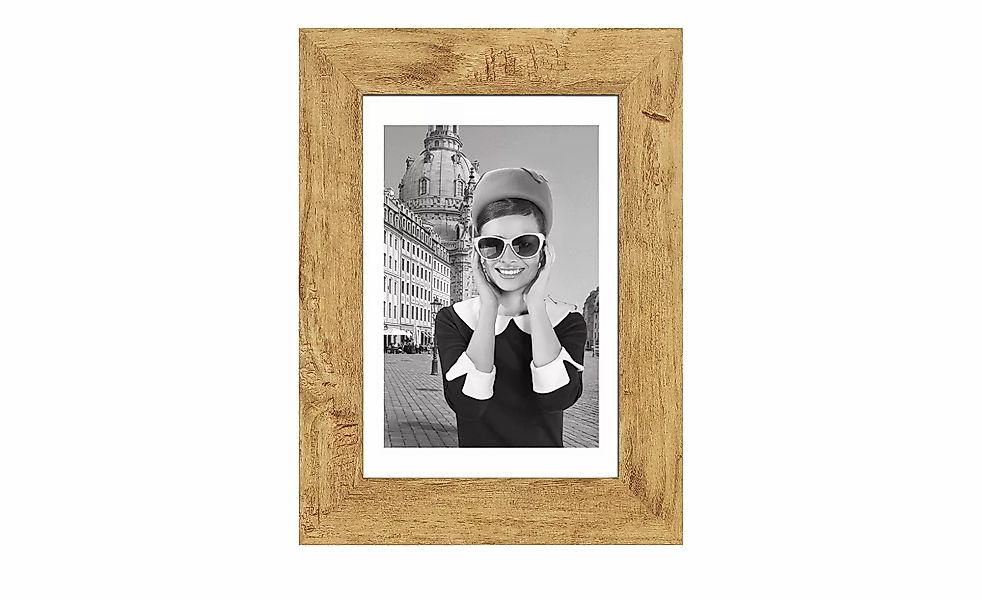 Bilderrahmen 21x30 cm  Hollywood ¦ holzfarben ¦ Massivholz,Holz ¦ Maße (cm) günstig online kaufen
