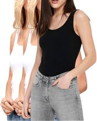 ONLY Tanktop (Set) Basic Top Unifarben günstig online kaufen