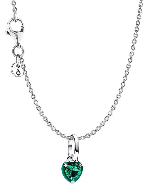 Pandora Kette mit Anhänger Silber Grünes günstig online kaufen