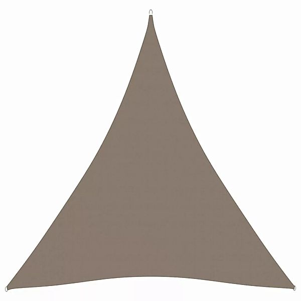 Sonnensegel Oxford-gewebe Dreieckig 3,6x3,6x3,6 M Taupe günstig online kaufen