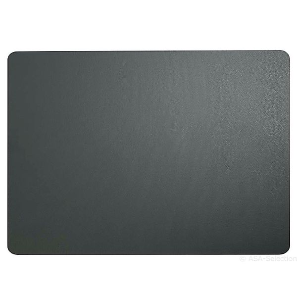 ASA SELECTION Platzset Leather Optic Basalt günstig online kaufen