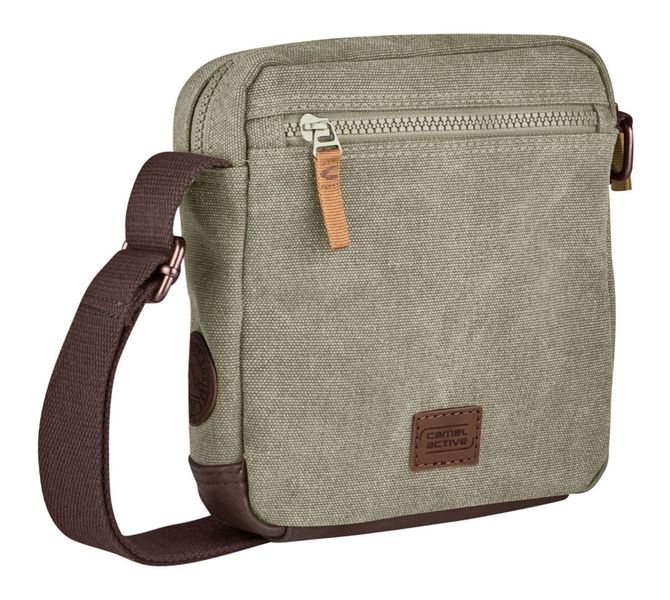 camel active Umhängetasche "Air" Canvas Modell aus weichem Lederimitat abge günstig online kaufen
