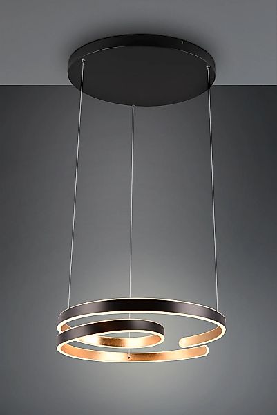 TRIO Leuchten LED Pendelleuchte »MARNIE, spiralförmige LED Hängelampe indir günstig online kaufen