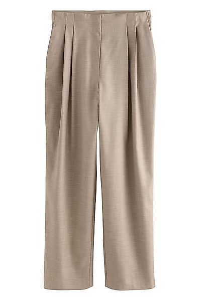 Next Marlene-Hose Hose mit geradem Bein, Schraffurmuster, Kurzgröße (1-tlg) günstig online kaufen