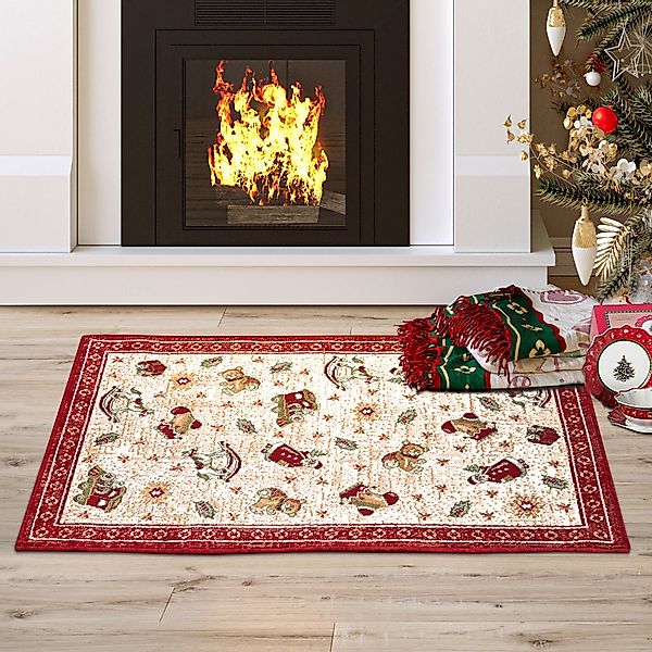 Villeroy & Boch Teppich "Nostalgic Shine Toys Delight, eckig, rund und Läuf günstig online kaufen