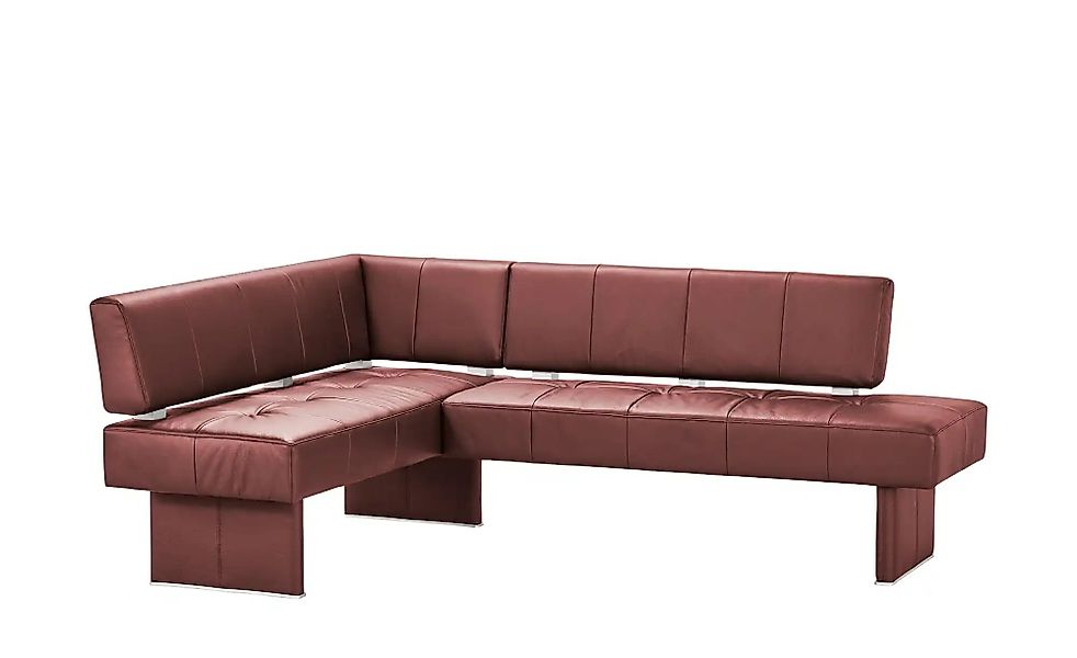 Eckbank Leder Spider 2 ¦ rot ¦ Maße (cm): H: 88 Bänke > Eckbänke - Höffner günstig online kaufen