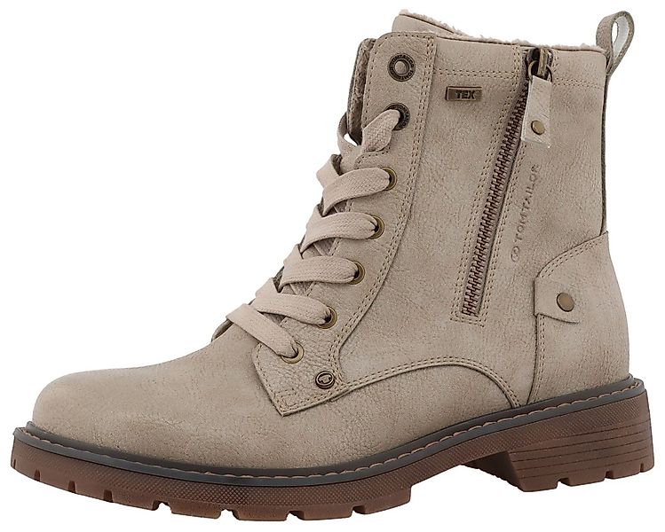 TOM TAILOR Winterboots Workerboots, Hiking Boot mit Blockabsatz günstig online kaufen