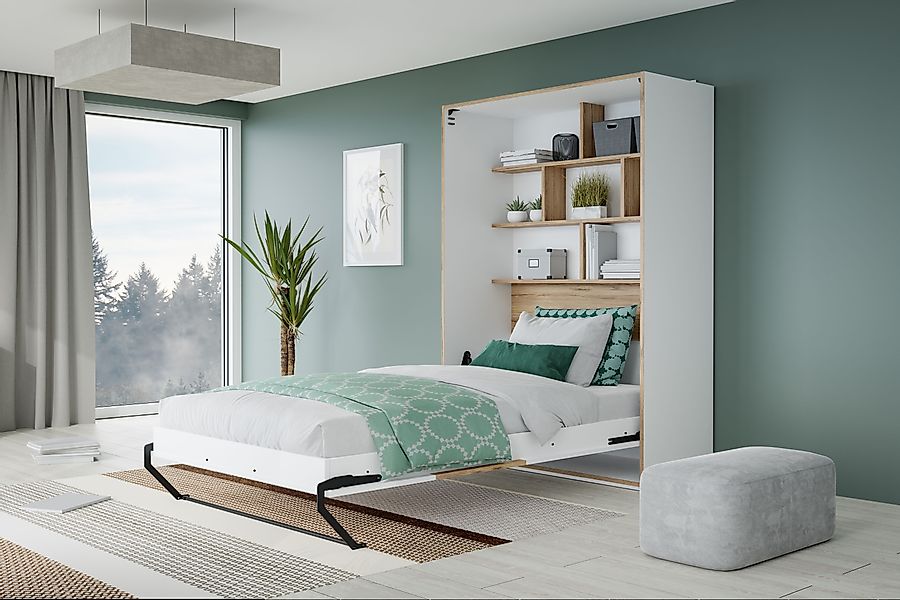 FORTE Schrankbett Jugendbett, Gästebett, 250 KG günstig online kaufen