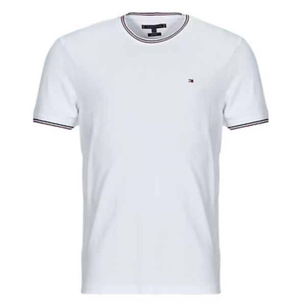 Tommy Hilfiger  T-Shirt RWB TIPPED COLLAR TEE günstig online kaufen