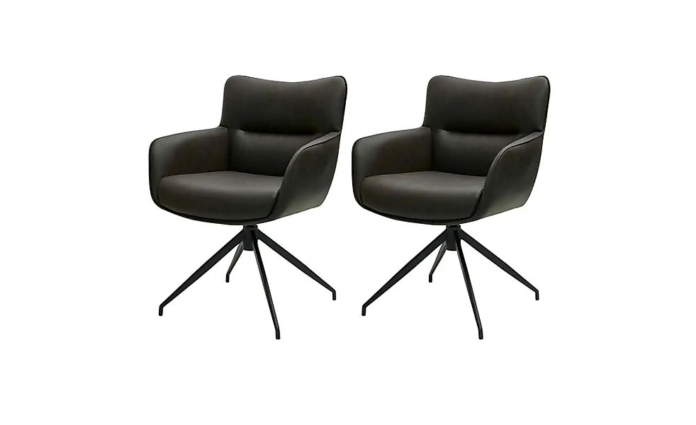 Furnhouse Esszimmerstuhl 2er-Set  Jessica ¦ braun ¦ Maße (cm): B: 55 H: 84 günstig online kaufen