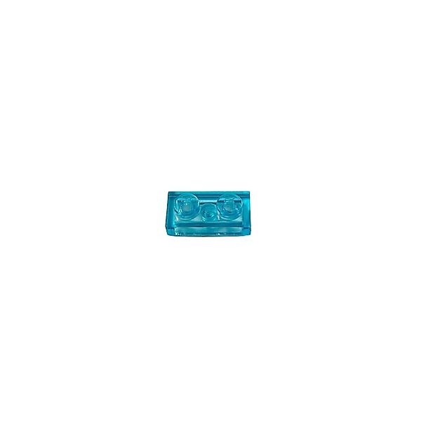 LEGO® Spielbausteine LEGO® 1x2 Platten Hellblau - Trans-Light Blue 3023 - 5 günstig online kaufen