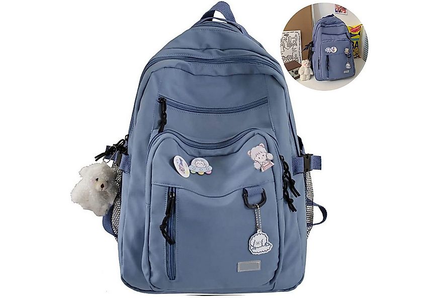 REDOM Laptoprucksack Laptoptasche Rucksäcke Schulrucksack Alltagsdaypack (e günstig online kaufen