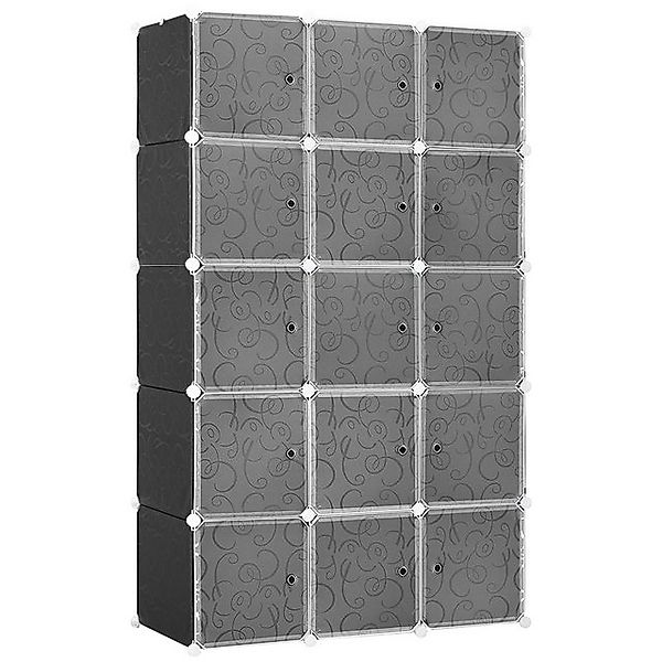 MC Star Kleiderschrank Regalsystem mit 2 große und 9 kleinen Würfeln DIY-Wü günstig online kaufen