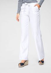 Aniston CASUAL Leinenhose mit Bindeband günstig online kaufen
