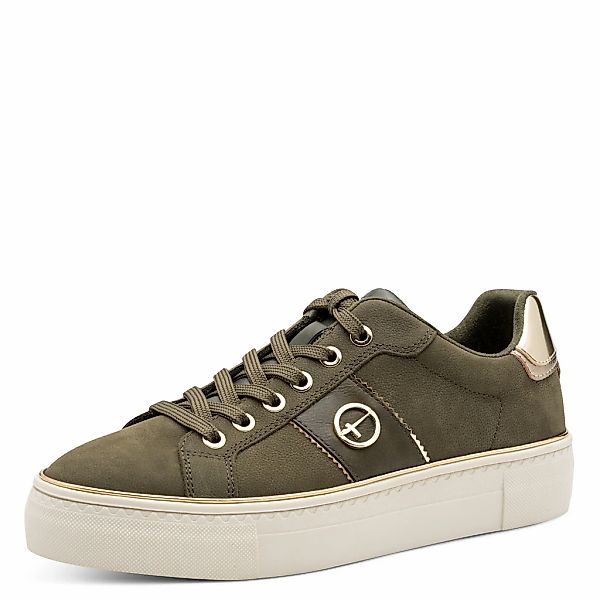 Tamaris Plateausneaker, Freizeitschuh, Halbschuh, Schnürschuh mit glänzende günstig online kaufen