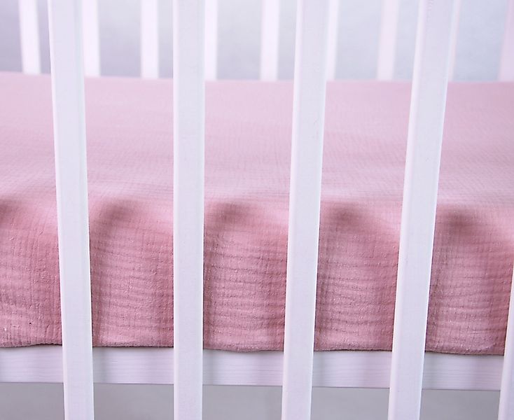 BabyLux Spannbettlaken BabyLux Spannbettlaken Musselin 60x120 günstig online kaufen