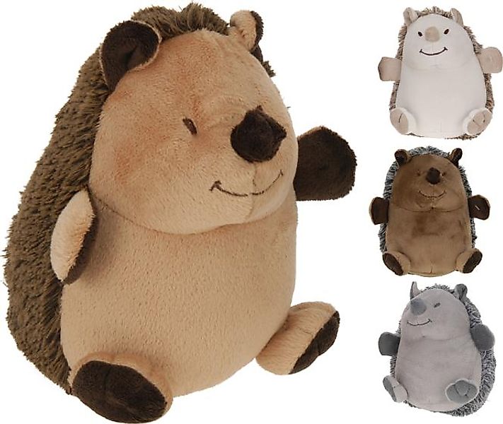 Türstopper IGEL 20 cm Grau / Hellbraun / Braun / Weiss günstig online kaufen