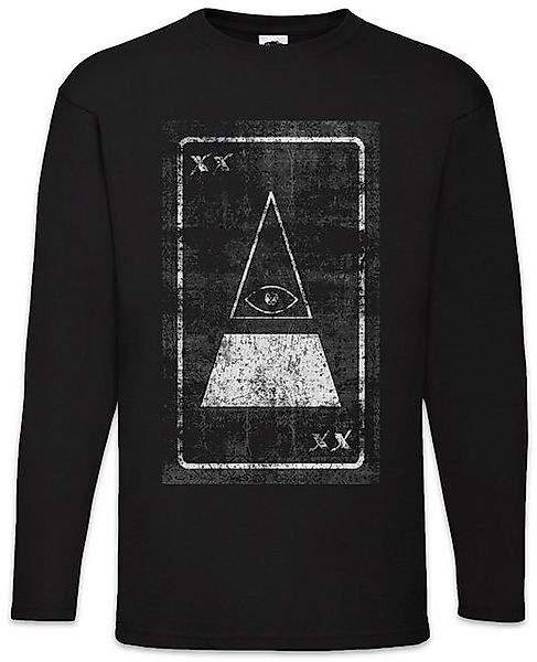 Urban Backwoods Langarmshirt Tarot The Eye of Illuminati Langarm T-Shirt Ta günstig online kaufen