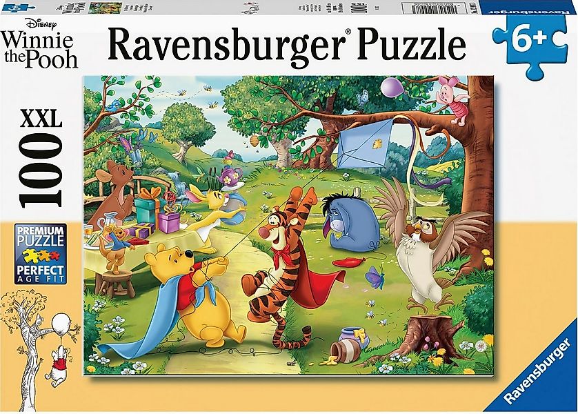 Ravensburger Puzzle Winnie the Pooh, Die Rettung, 100 Puzzleteile, Made in günstig online kaufen
