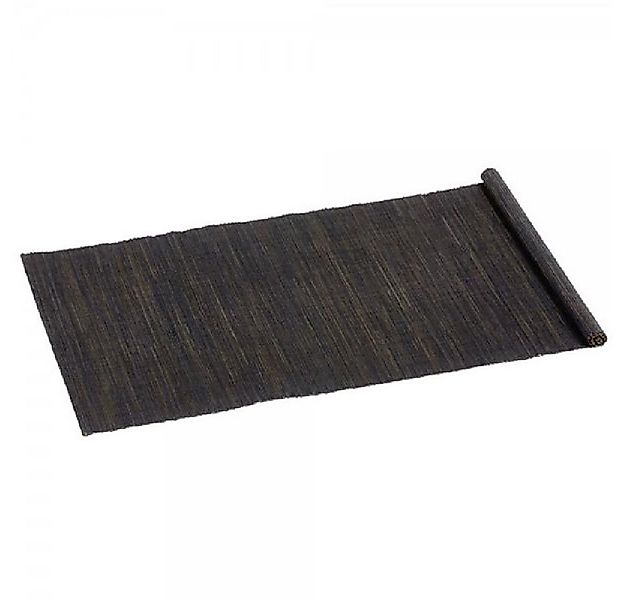 Lambert Tischdecke Tischläufer Narita Wasserhyazinthen Schwarz (50x150cm) günstig online kaufen