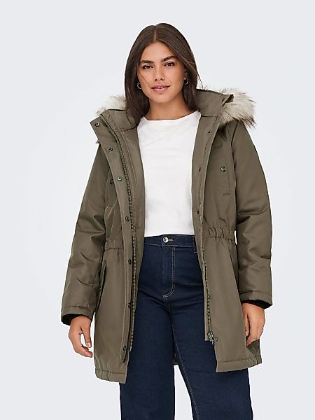 ONLY CARMAKOMA Parka "CARIRENA PARKA COAT OTW" mit Kapuze Kunstfaser, regul günstig online kaufen
