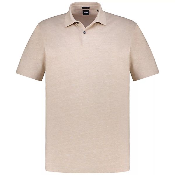BOSS Poloshirt aus Leinenmischung günstig online kaufen