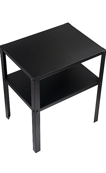 IKEA Konsolentisch Nachttisch von IKEA KNARREVIK aus schwarzem Metall, mit günstig online kaufen